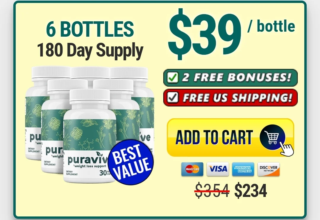 Puravive™ 6 bottles pricing